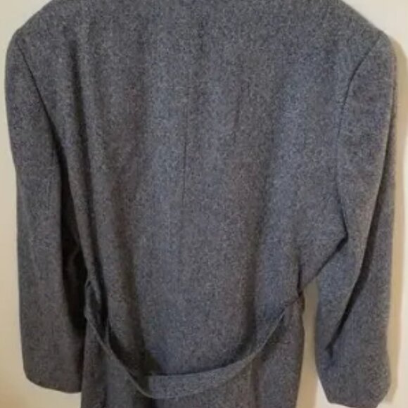 Vintage Pendleton Woolen Mills Coat Womens Size 18 Wool Herringbone USA Made - Picture 2 of 4